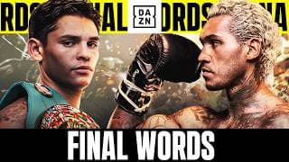 Ryan Garcia and Conor Benn share their FINAL WORDS ahead of tomorrow's FIGHT NIGHT CLASH!