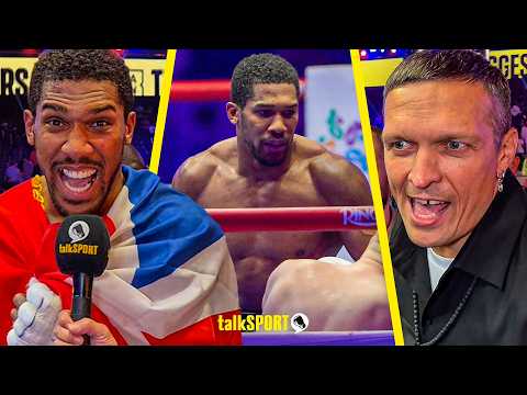 🚨 EXCLUSIVE! Anthony Joshua & Oleksandr Usyk REACT to AJ knocking out Prenga & CALL OUT Tyson Fury