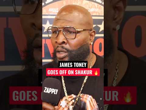 James Toney GOES OFF On Shakur 😳