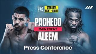 DIEGO PACHECO VS. IMMANUWEL ALEEM PRESS CONFERENCE LIVESTREAM