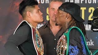 O’Shaquie Foster & Emanuel Navarrete INTENSE FIRST FACE-OFF