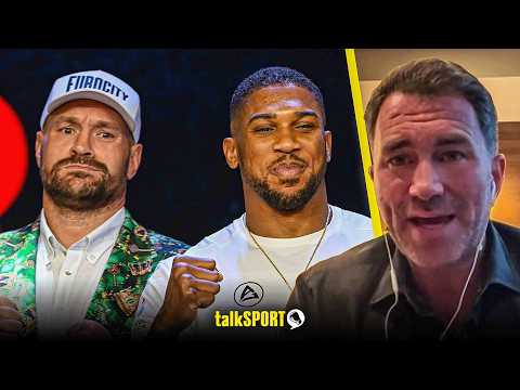 "OVER IN SIX!" Eddie Hearn REACTS To Tyson Fury vs Anthony Joshua ANNOUNCEMENT