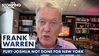 Frank Warren DESTROYS Simon Jordan "Fix" Claim & Says New York Is NOT DONE For Fury-Joshua