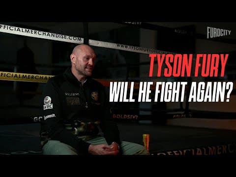 TYSON FURY EXCLUSIVE: Will He Fight Again? His Relationship With Usyk and more…