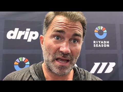 Eddie Hearn Makes FINAL DESPERATE Push for Fury vs Joshua in the UK: “I DON’T THINK WE’LL WIN!”