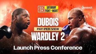 DANIEL DUBOIS VS. FABIO WARDLEY 2 LAUNCH PRESS CONFERENCE LIVESTREAM