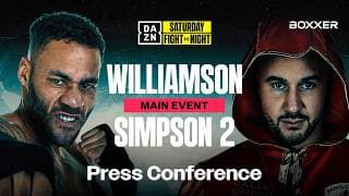 TROY WILLIAMSON VS. CALLUM SIMPSON II PRESS CONFERENCE LIVESTREAM