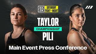 KATIE TAYLOR VS. FLORA PILI MAIN EVENT PRESS CONFERENCE LIVESTREAM