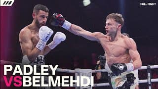 Josh Padley vs Jaouad Belmehdi | European Title | Matchroom Boxing