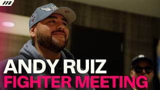 "I Wish I Did Things Differently' Andy Ruiz tells Shawn Porter & Tim Bradley | Fighter Meeting