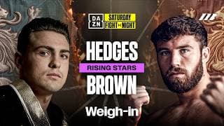 JOHN HEDGES VS. PAT BROWN WEIGH IN LIVESTREAM