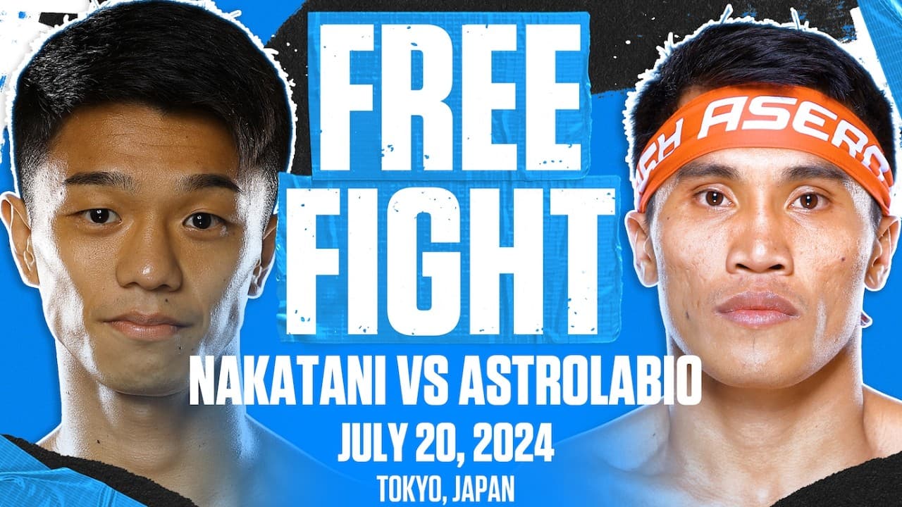 Junto Nakatani vs Vincent Astrolabio | FULL FIGHT