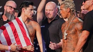 Ryan Garcia vs Conor Benn • FULL Weigh-In & HEATED Face-Off