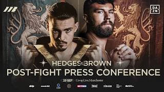 Pat Brown & Eddie Hearn Post-Fight Press Conference After Hedges KO | Matchroom Boxing