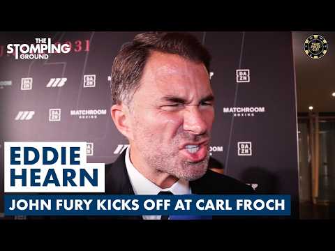 "YOU'RE COMPLETE DOGSH*T!" - Eddie Hearn RAGES At Dana White & Calls For John Fury vs. Carl Froch