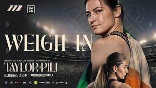 Katie Taylor Vs Flora Pili Weigh In | Matchroom Boxing