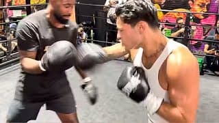 Ryan Garcia’s PUNCHES SOUND Like GUNSHOTS! | FULL Media Workout — INSANE SPEED & POWER