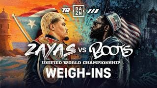 Xander Zayas vs Jaron "Boots" Ennis | LIVE WEIGH-IN
