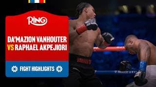 FREAK INJURY ENDS IN KO?! Da'Mazion Vanhouter vs Raphael Akpejiori | FIGHT HIGHLIGHTS