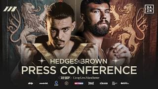 John Hedges Vs Pat Brown Press Conference | Matchroom Boxing