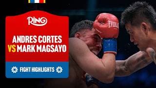 KNOCKDOWNS OVERRULED! Andres Cortes vs Mark Magsayo | FIGHT HIGHLIGHTS