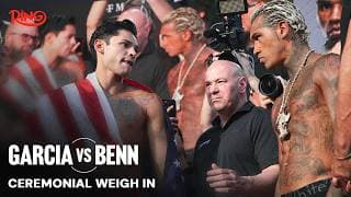 FINAL FACE OFF! Ryan Garcia vs Conor Benn | CEREMONIAL WEIGH-IN