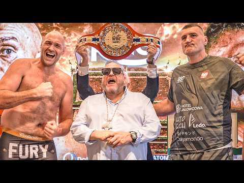 Tyson Fury vs. Mariusz Wach • FULL WEIGH IN & FACE OFF | Thailand