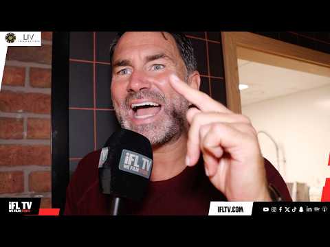 'GO F*** YOURSELF!' - EDDIE HEARN HITS OUT AT DANA WHITE, AJ/FURY ANNOUNCEMENT & SIGNING EUBANK JR?