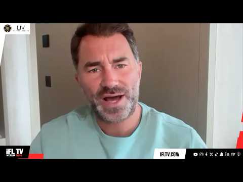 Eddie Hearn iFL TV interview on Fury vs Joshua and Dana White